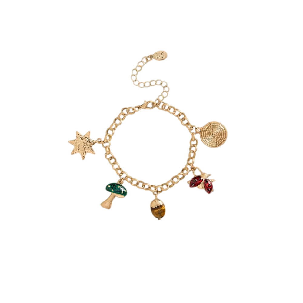 White Stuff Woodland Charm Bracelet